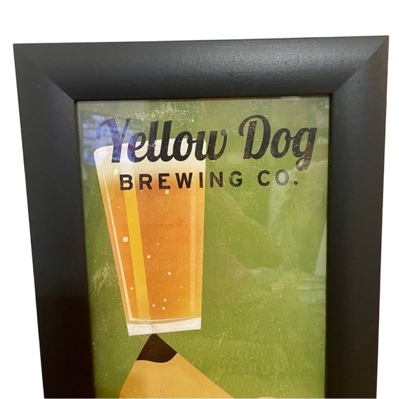 Yellow Dog Brewing Co. Print by Ryan Fowler Framed with Glass Graphic Art - Picture 2 of 6